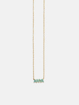 BaubleBar Mini - 
    Turquoise personalized name necklace
  
