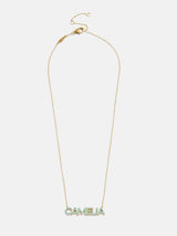BaubleBar Standard - 
    Turquoise personalized name necklace
  
