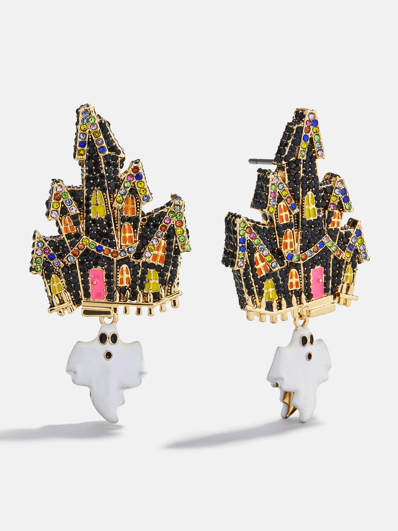 Home Sweet Haunt Earrings - Ghost
