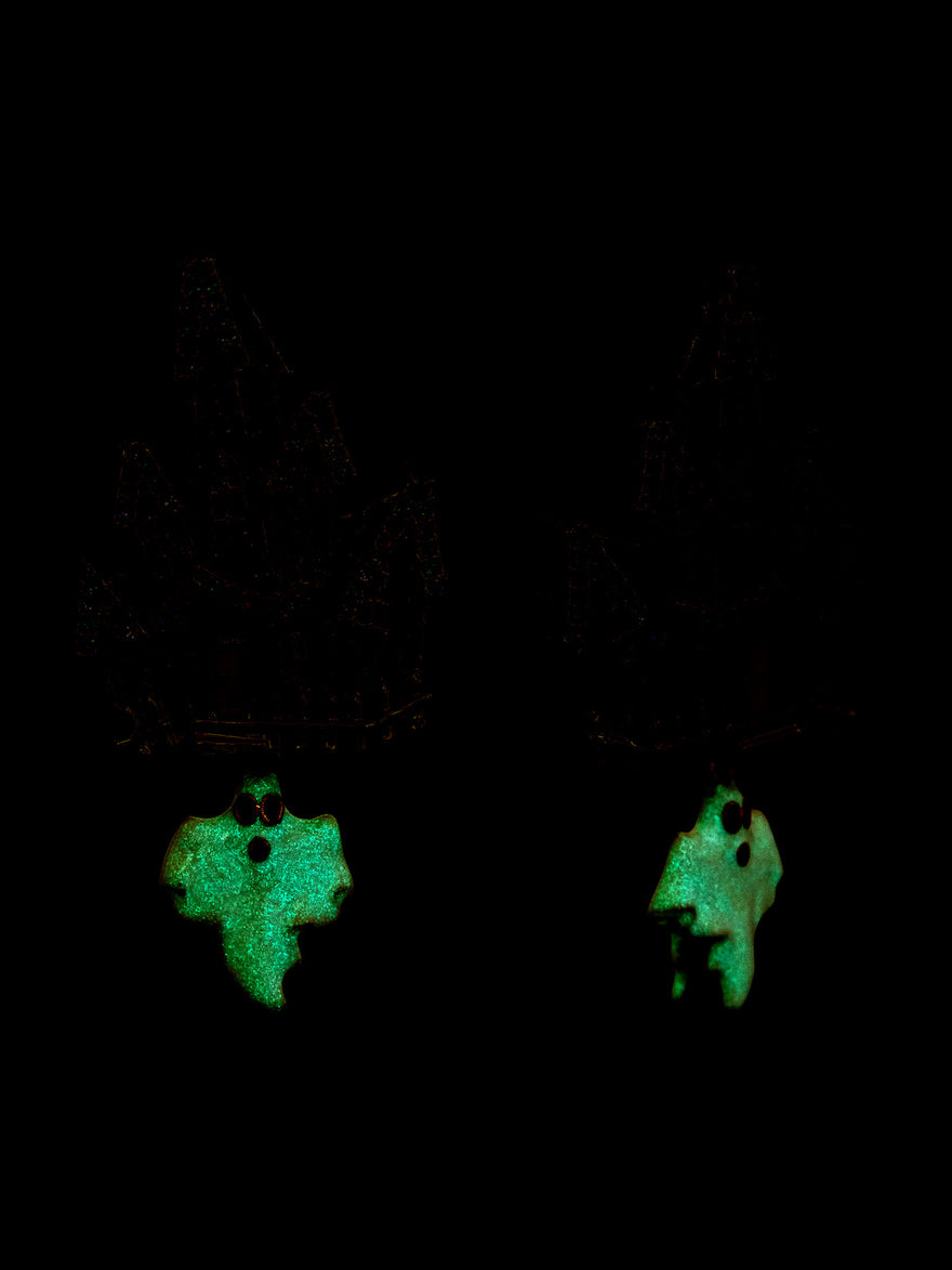 Home Sweet Haunt Earrings - Ghost