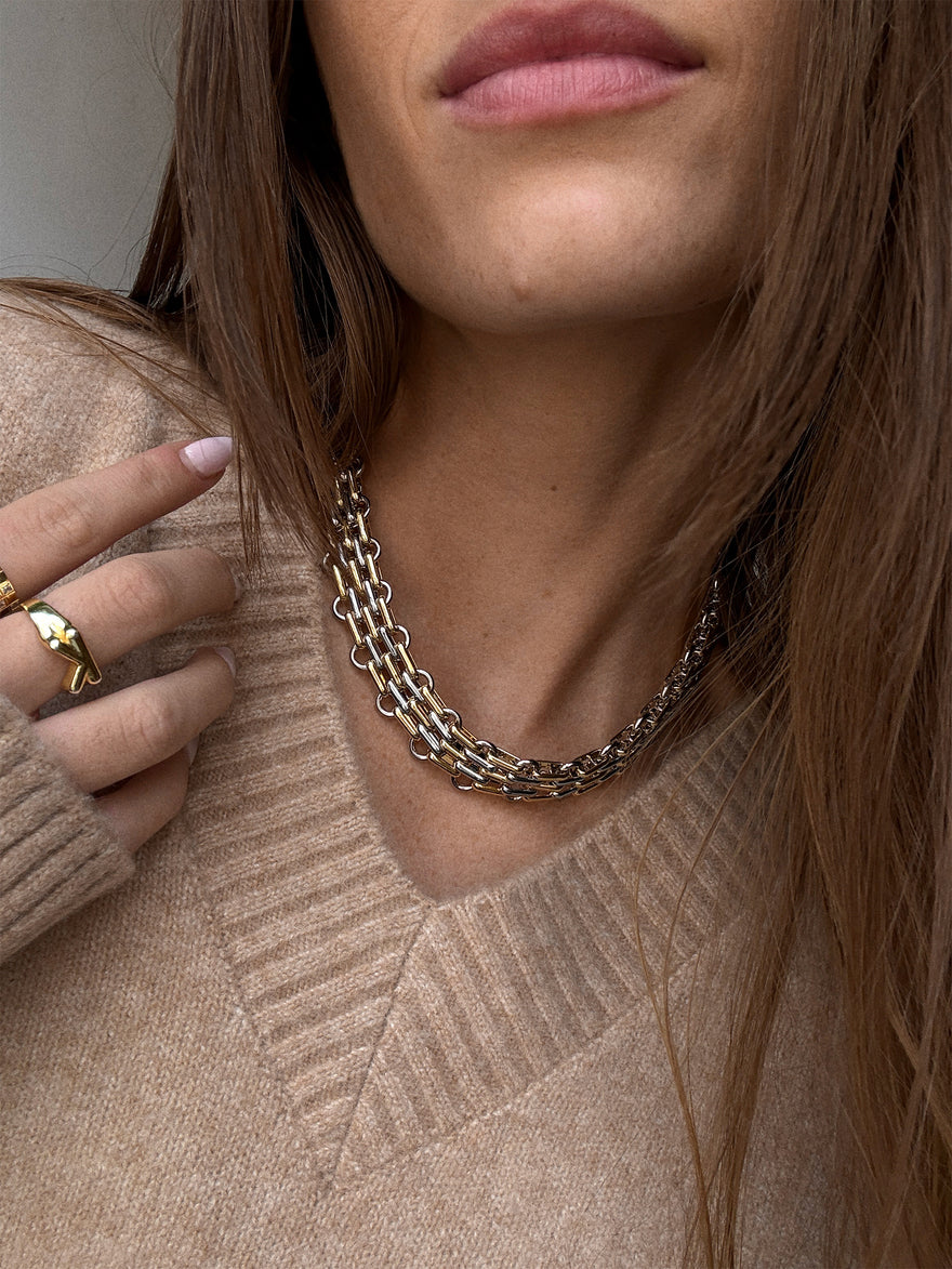 Nexa Chain Necklace - Gold/Silver