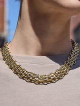 BaubleBar Nexa Chain Necklace - Gold/Silver - 
    Gold and silver watch strap necklace 


  
