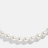 Ondine Pearl Collar Necklace - Pearl