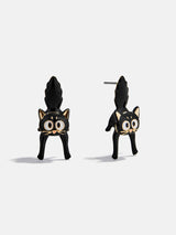 BaubleBar Scaredy Cat Earrings - Black Cat - 
    Black cat earrings
  
