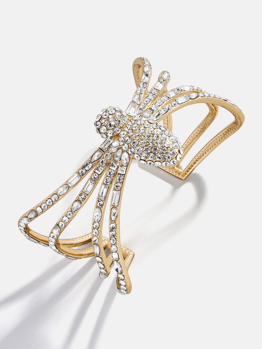 Creep It Real Bracelet - Gold/Pavé
