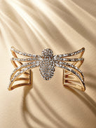 Crystal Creepers Spider Earrings - Spider