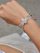 Creep It Real Bracelet - Gold/Pavé
