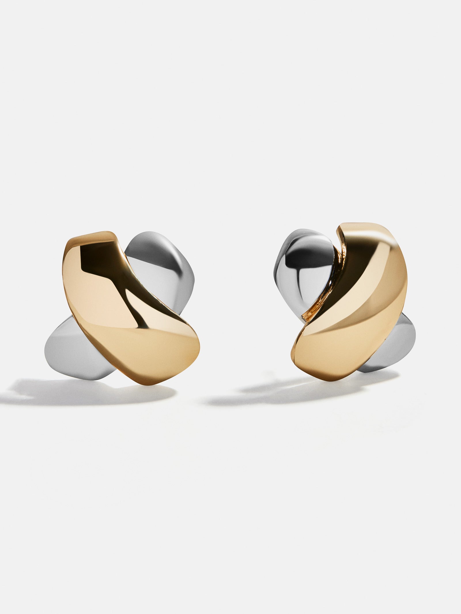 Melanie Stud Earrings - Gold/Silver