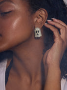 Shimmer My Spirits Earrings - Ghost