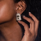 Shimmer My Spirits Earrings - Ghost