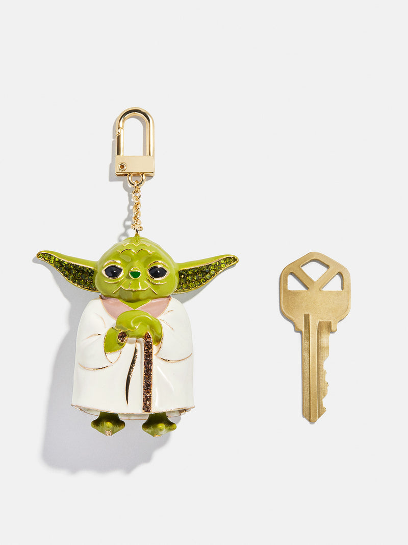 BaubleBar STAR WARS™ Yoda™ Bag Charm - 
    Embellished key chain
  
