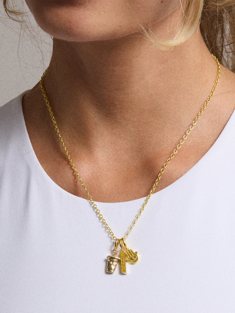 BaubleBar University of Missouri Cluster Charm - University of Missouri - 
    Gold charm for bracelets and necklaces
  
