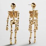 Drop Dead Hottie Earrings - Gold