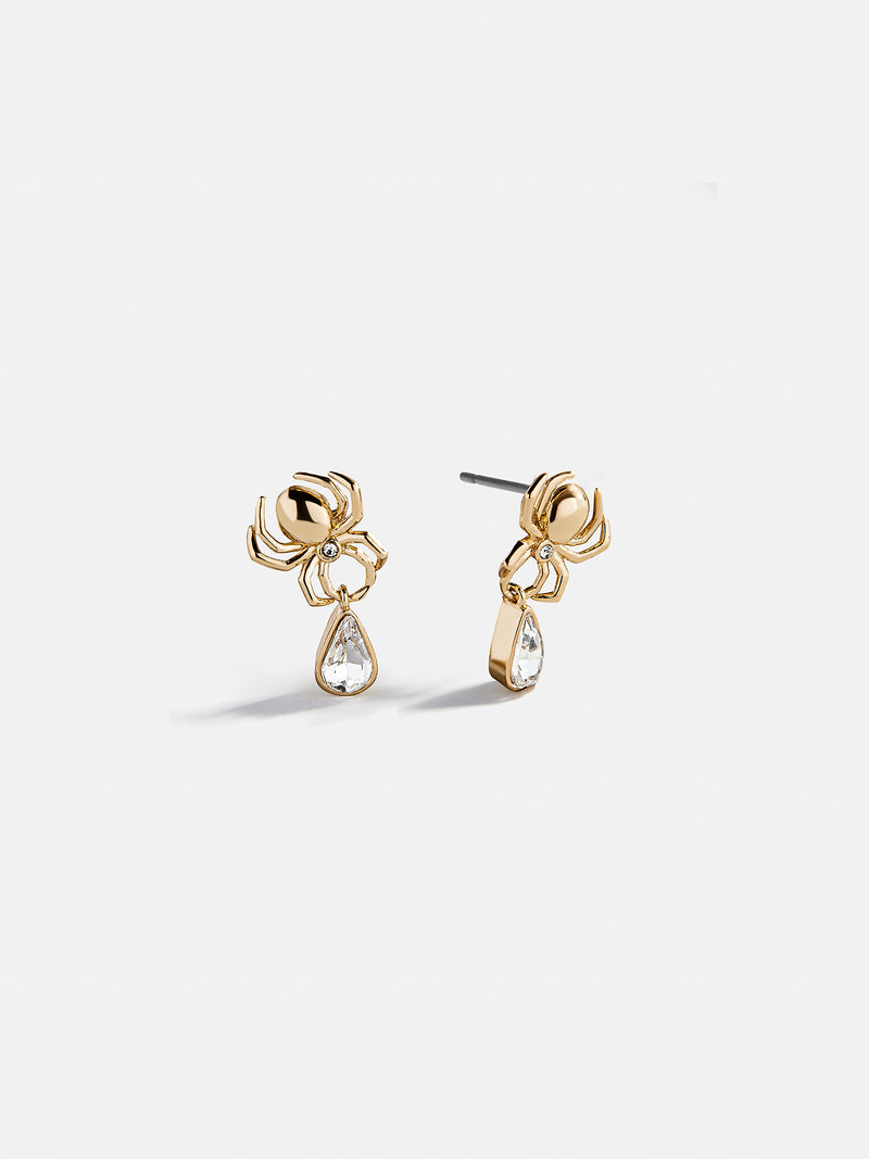 Thread Lightly Spider Earrings - Spider