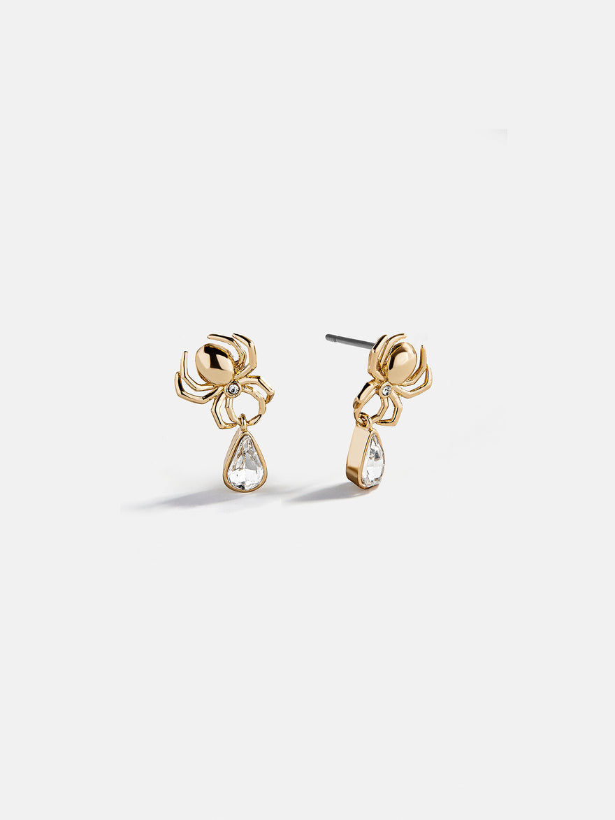 Thread Lightly Spider Earrings - Spider