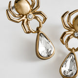 Thread Lightly Spider Earrings - Spider