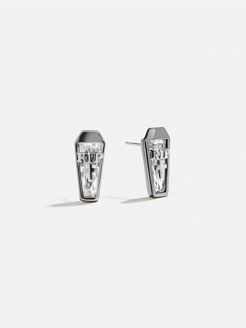 Coffin Stud Earrings - Coffin