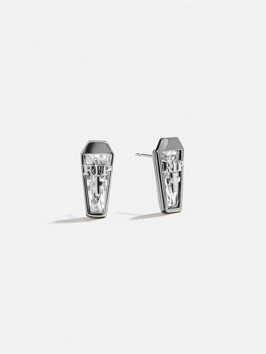 Coffin Stud Earrings - Coffin