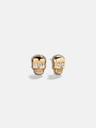To Die For Hoop Earrings - Silver/Pavé