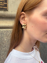 BaubleBar Melanie Stud Earrings - Gold - 
    Statement stud earrings 
  
