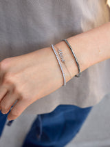 BaubleBar 2MM Stones - 
    Cubic zirconia tennis bracelet
  
