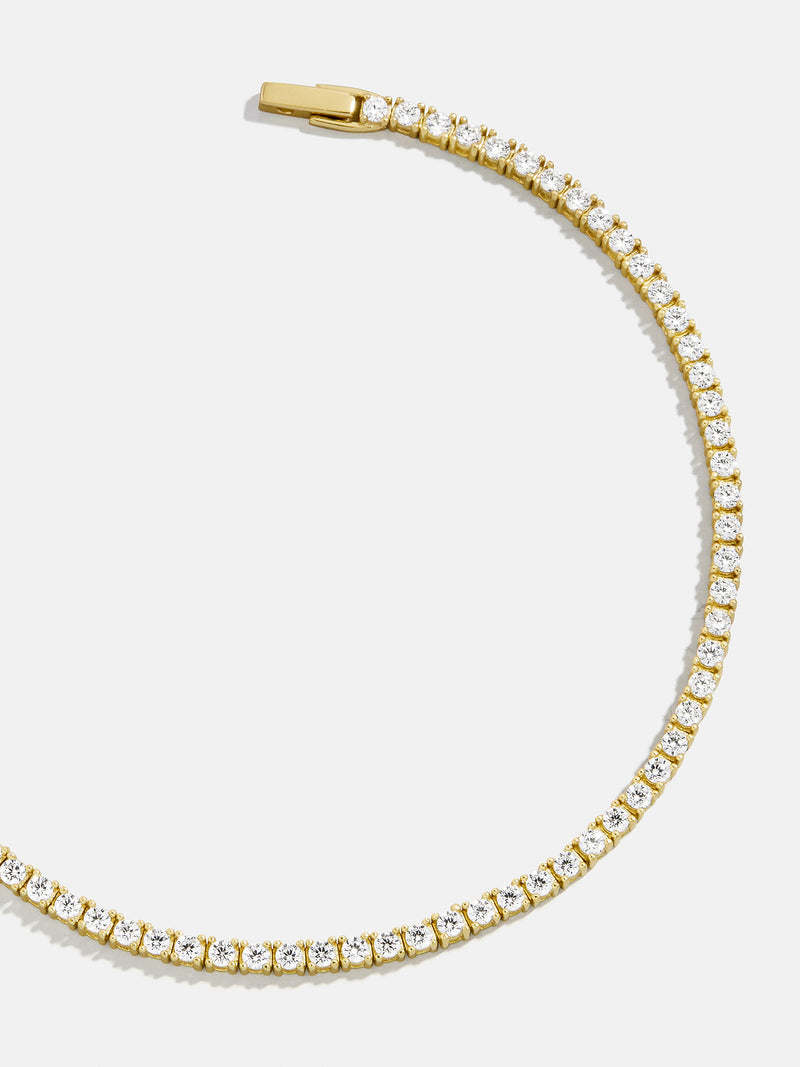 BaubleBar 2MM Stones - 
    Cubic zirconia tennis bracelet
  
