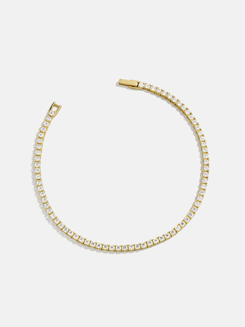 BaubleBar 2MM Stones - 
    Cubic zirconia tennis bracelet
  
