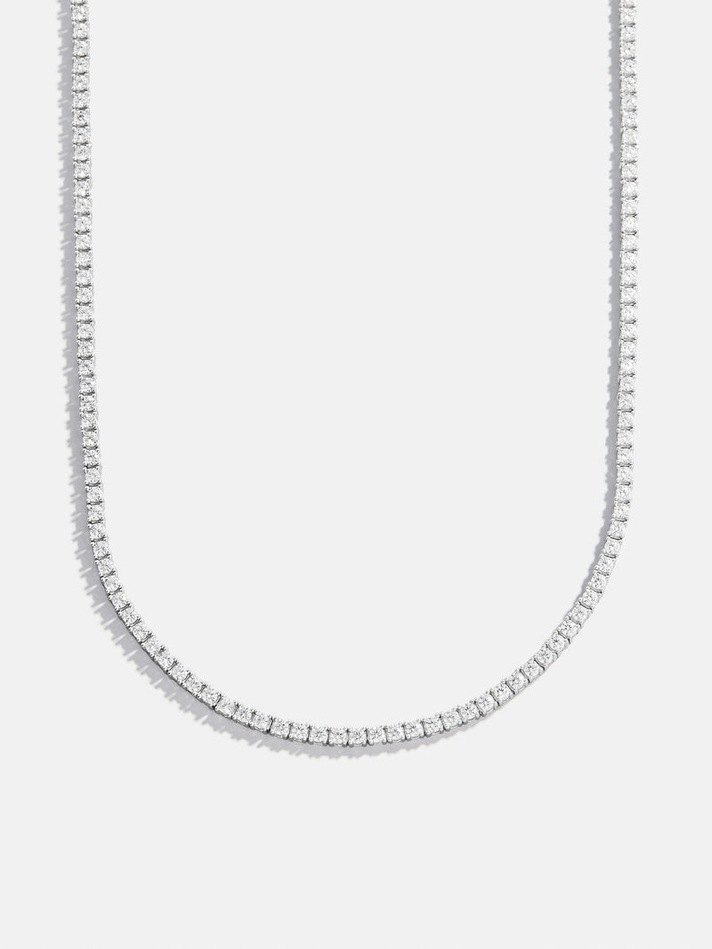 BaubleBar 2MM Stones - 
    Cubic zirconia tennis necklace 
  
