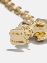 BaubleBar Peanuts Snoopy Pendant Necklace - Gold - 
    Statement pendant on a gold chain 
  

