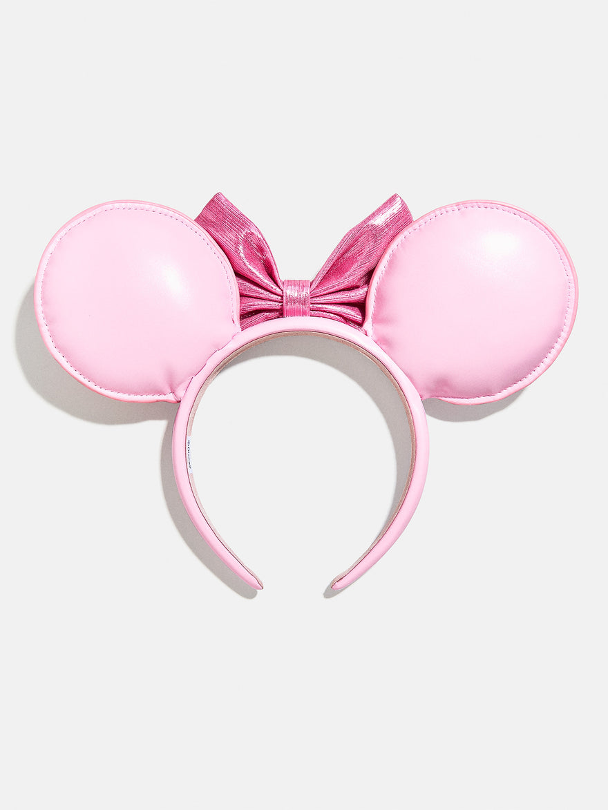 Disney Minnie Mouse Hot Pink Crystal Custom Ears Headband - Minnie Mouse Hot Pink Crystal Custom Ears