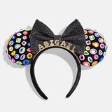Disney Minnie Mouse Bedazzled Custom Ears Headband - Custom Bedazzled Minnie Mouse Ears
