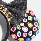 Disney Minnie Mouse Bedazzled Custom Ears Headband - Custom Bedazzled Minnie Mouse Ears