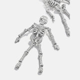 Drop Dead Hottie Earrings - Silver