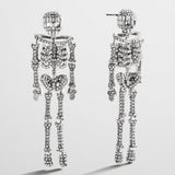 Drop Dead Hottie Earrings - Silver