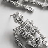 Drop Dead Hottie Earrings - Silver