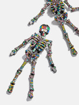 BaubleBar Drop Dead Hottie Earrings - Black/Multi - 
    Statement skeleton Halloween earrings 
  
