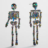 Drop Dead Hottie Earrings - Black/Multi