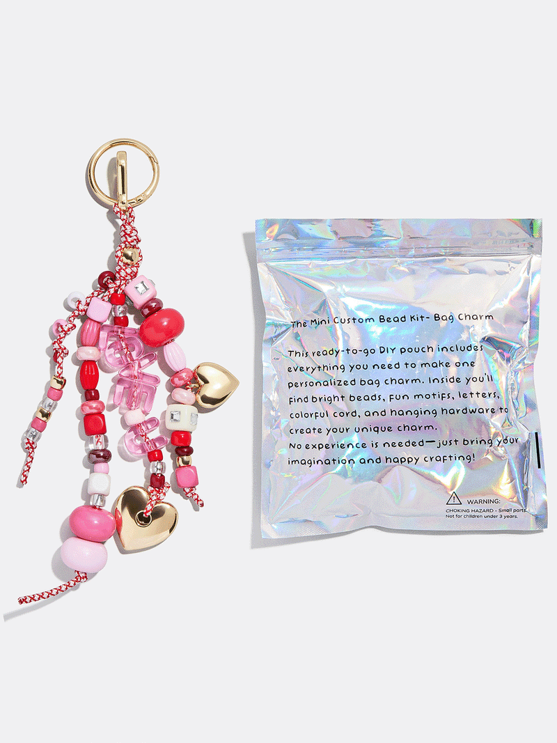 BaubleBar The Mini Custom Bead Kit - Heart - 
    DIY bag charm kit
  

