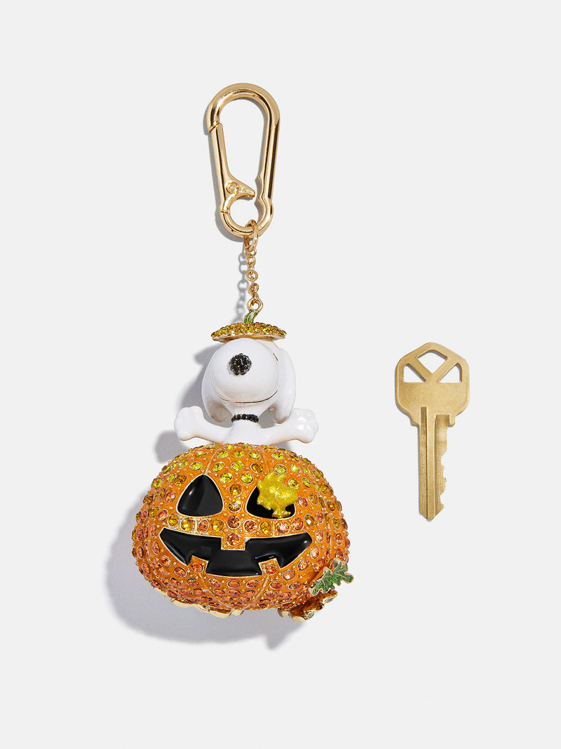 BaubleBar Peanuts Snoopy 3D Halloween Bag Charm - Snoopy - 
    Embellished key chain
  
