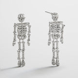 Drop Dead Hottie Earrings - Mini Silver