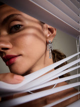 BaubleBar Drop Dead Hottie Earrings - Mini Silver - 
    Skeleton Halloween earrings 
  
