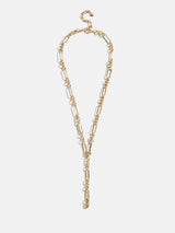 BaubleBar Liv Chunky Lariat Necklace - Gold - 
    Enjoy 25% Off. It's the Big Biannual Event: This Week Only
  

