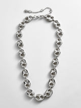 BaubleBar Thalia Silver Necklace - Silver - 
    Silver chunky necklace
  
