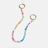 Beaded Custom Bag Charm - Multi Beaded Bag Charm