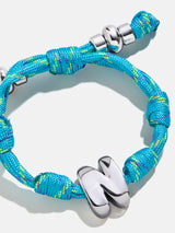 BaubleBar Silver - 
    Initial waterproof paracord bracelet
  
