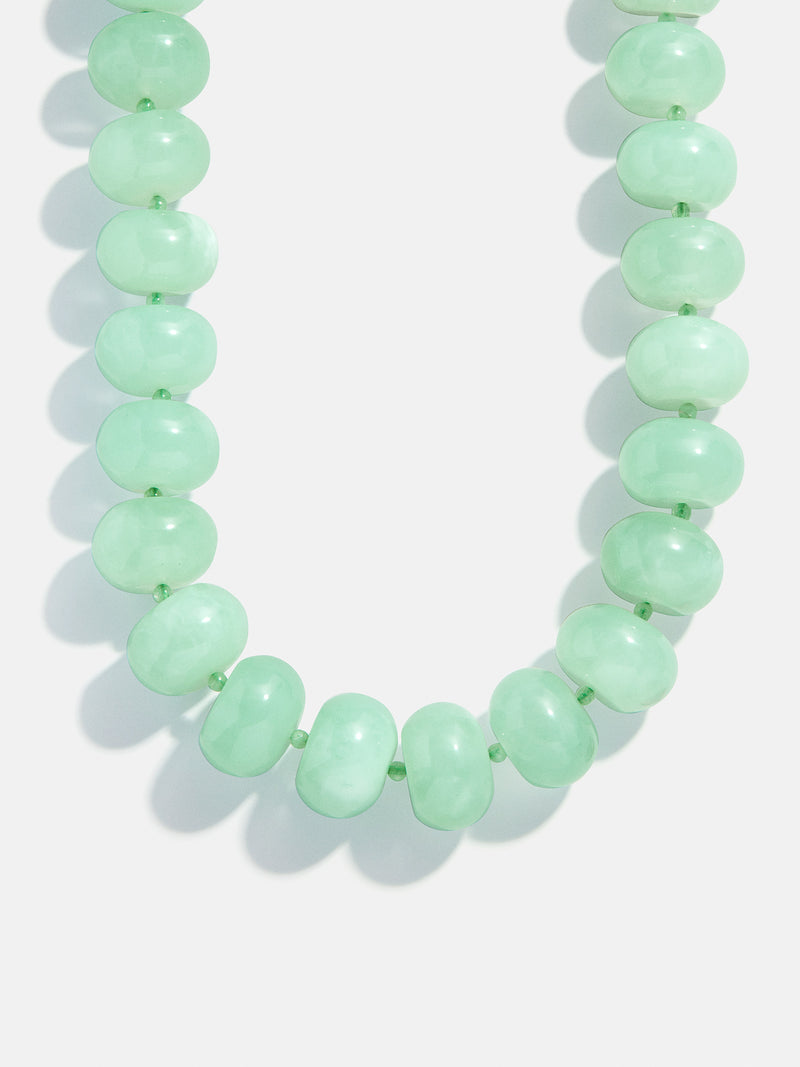 Joan Semi-Precious Necklace Green Jade – Get Gifting Early: 20