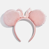 Disney Minnie Mouse Pink & Silver Crystal Pavé Custom Ears Headband - Pink & Silver Crystal Pavé Custom Ears
