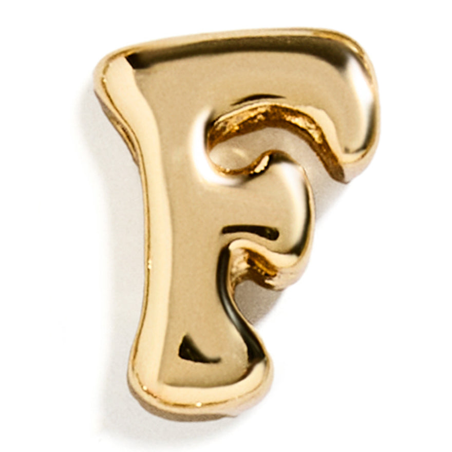 Gold Bubble Bead - F