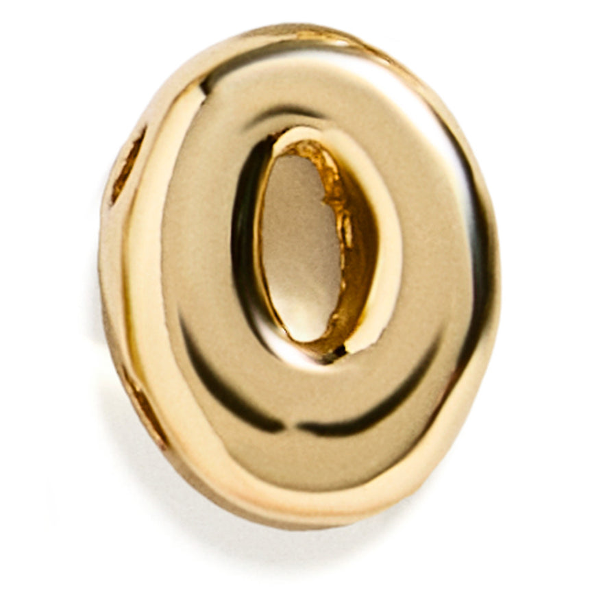 Gold Bubble Bead - O