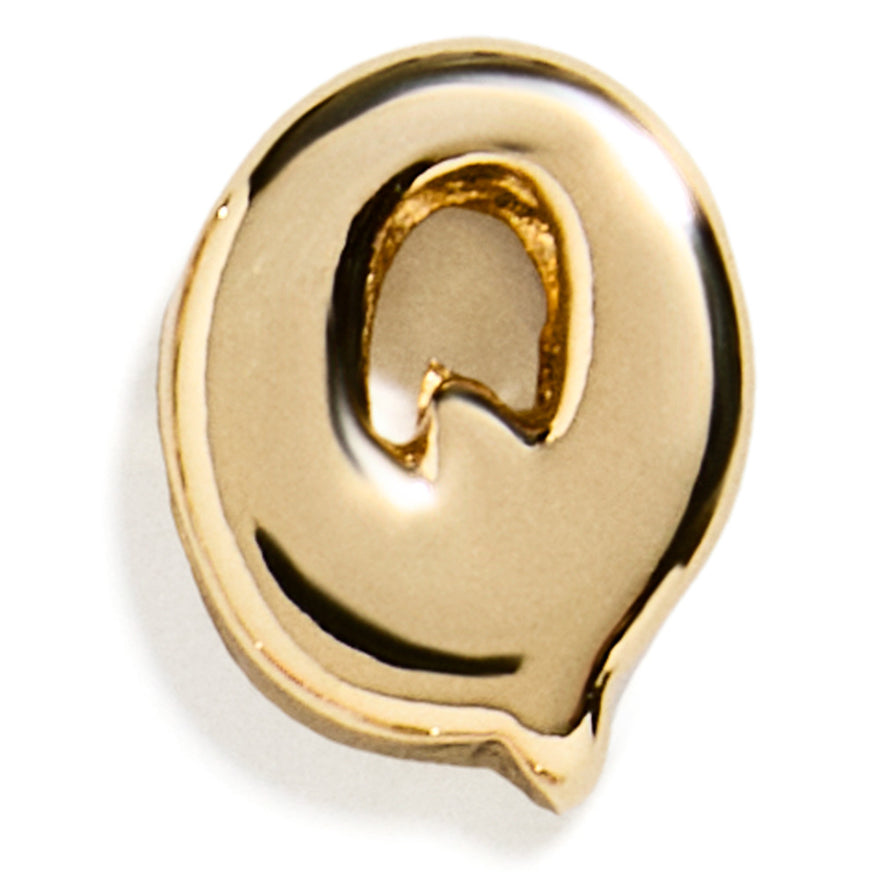 Gold Bubble Bead - Q